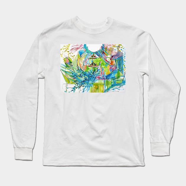 SPREAD OF ENERGIES Long Sleeve T-Shirt by lautir